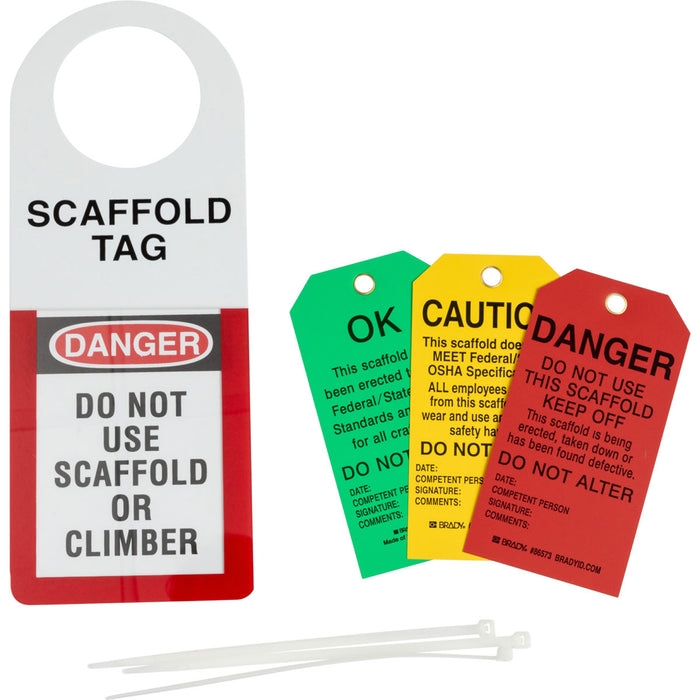 Scaffold Status Holder and Tags