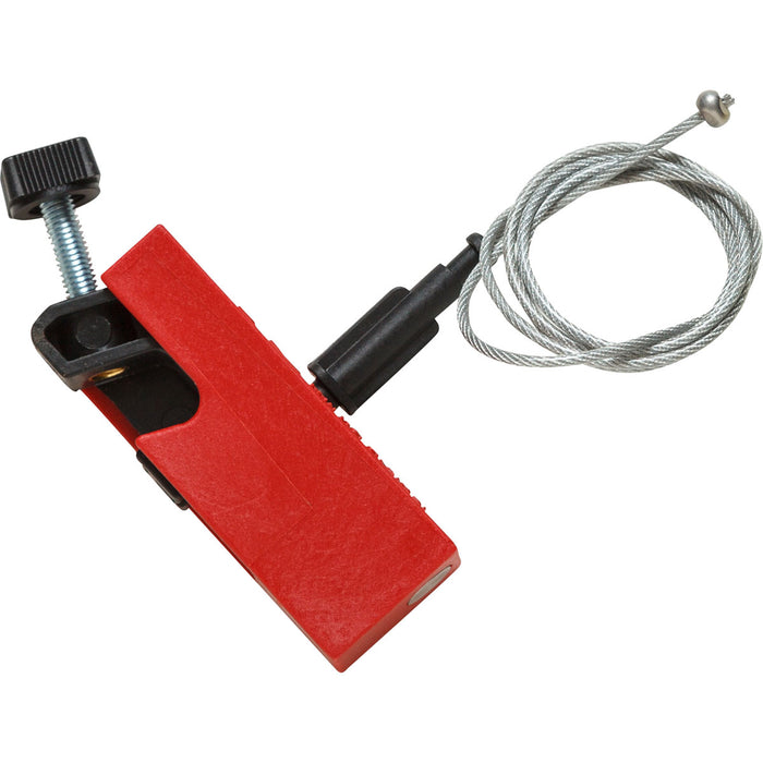 Clamp-On Breaker Lockout with Cable
