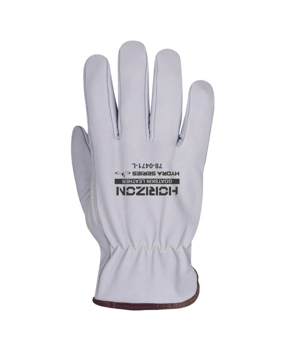 WATER REPELLENT LINED GOATSKIN LEATHER DRIVER'S GLOVES