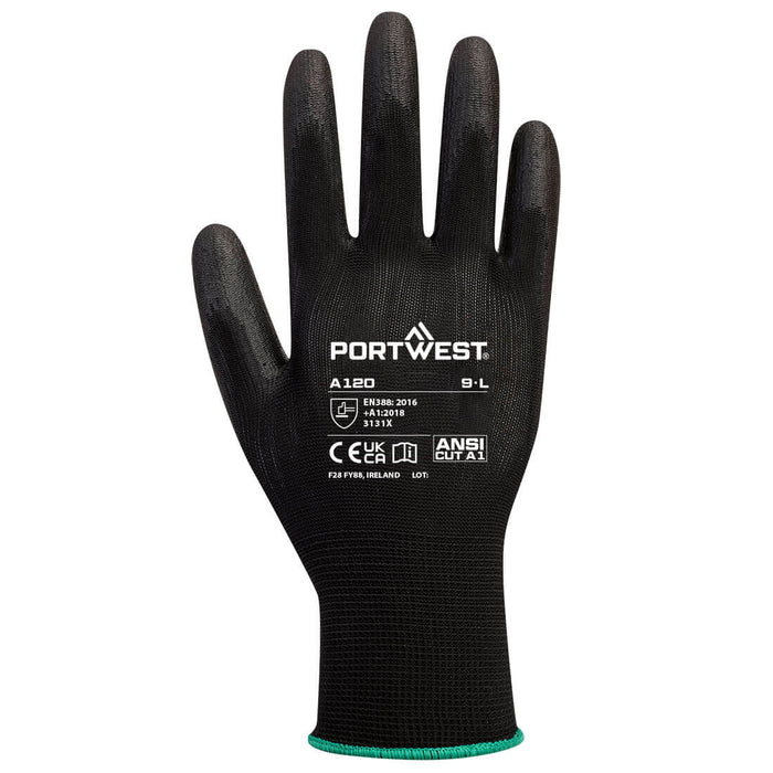 A120 - PU Palm Glove (THIS PRODUCT IS SOLD IN MULTIPLES OF 12) (THIS PRODUCT IS SOLD IN MULTIPLES OF 12)