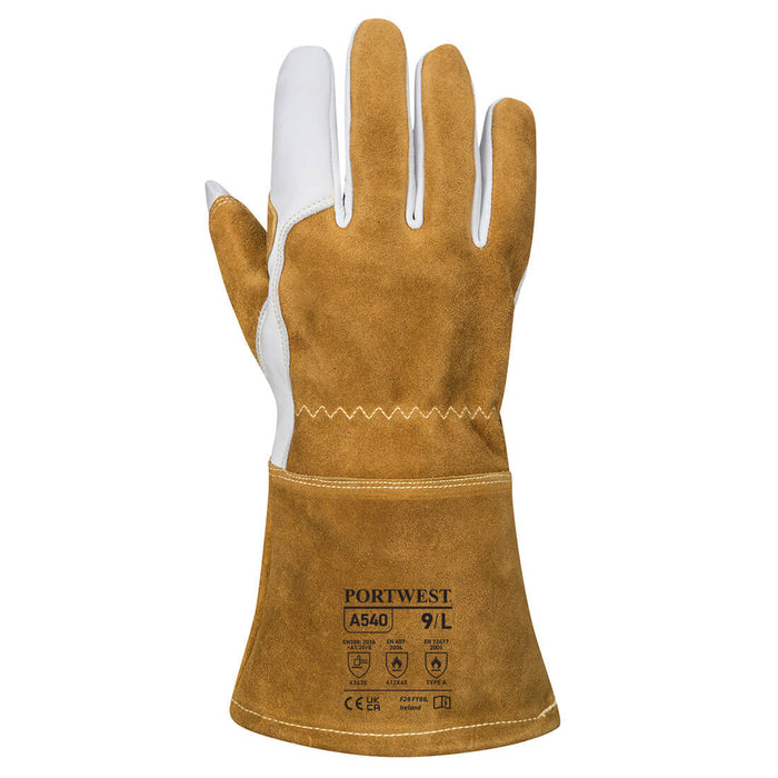 A540 - Ultra Welding Gauntlet Brown (THIS PRODUCT IS SOLD IN MULTIPLES OF 3)