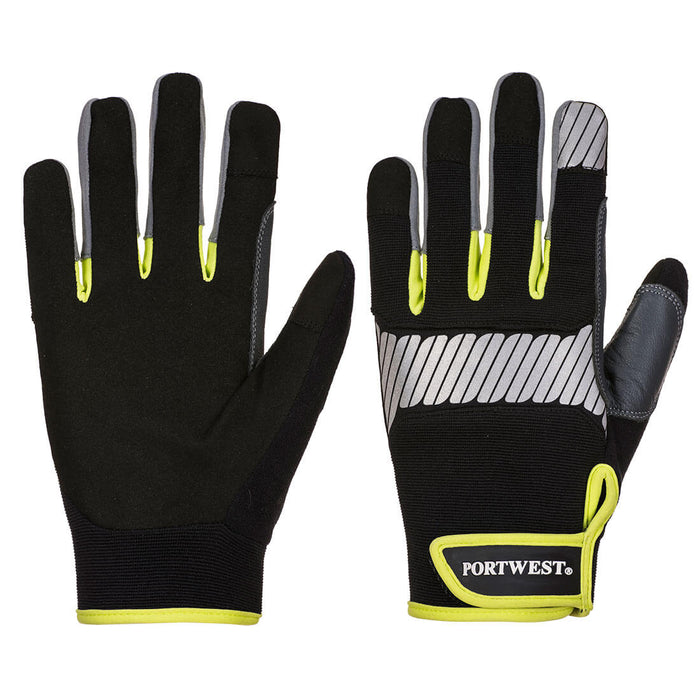 A770 - PW3 General Utility Glove Black/Yellow