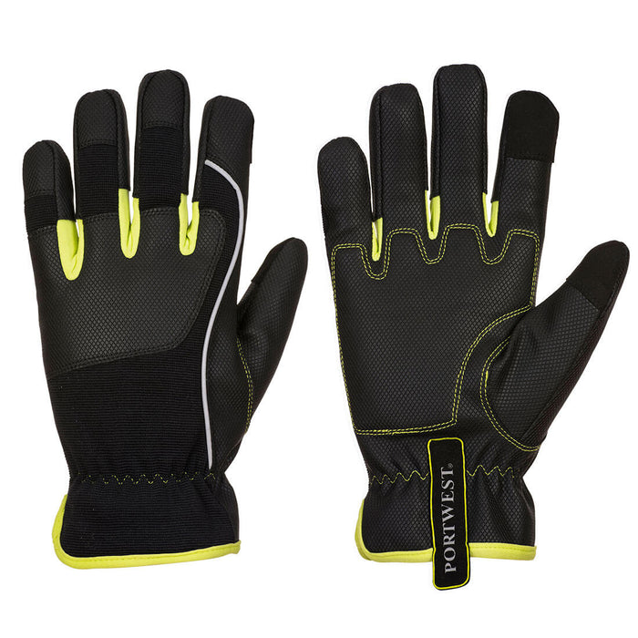 A771 - PW3 Tradesman Glove Black/Yellow