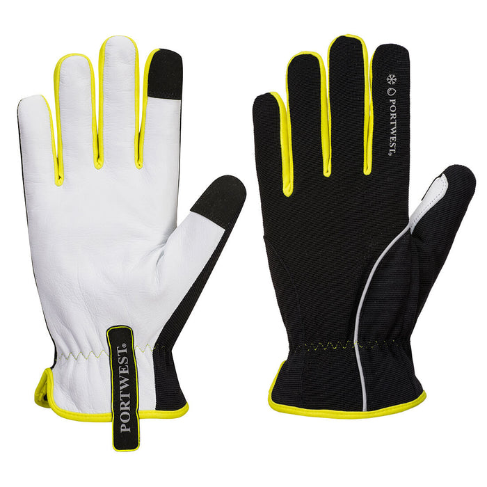 A776 - PW3 Winter Glove Black/Yellow (THIS PRODUCT IS SOLD IN MULTIPLES OF 3)