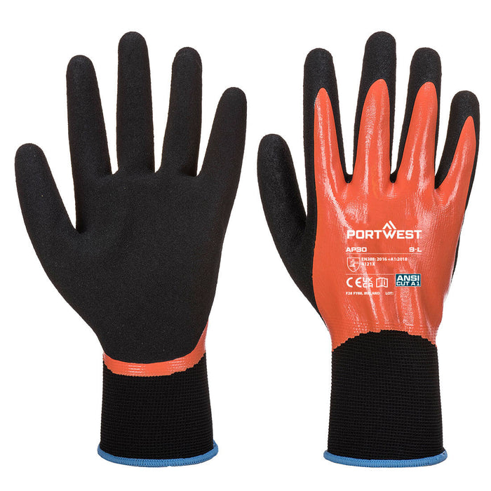 AP30 - Dermi Pro Glove Orange/Black