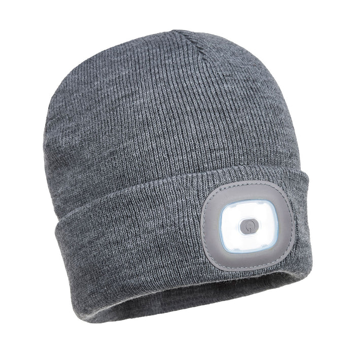 B029 - Beanie LED Head Lamp USB Rechargeable (THIS PRODUCT IS SOLD IN MULTIPLES OF 6)