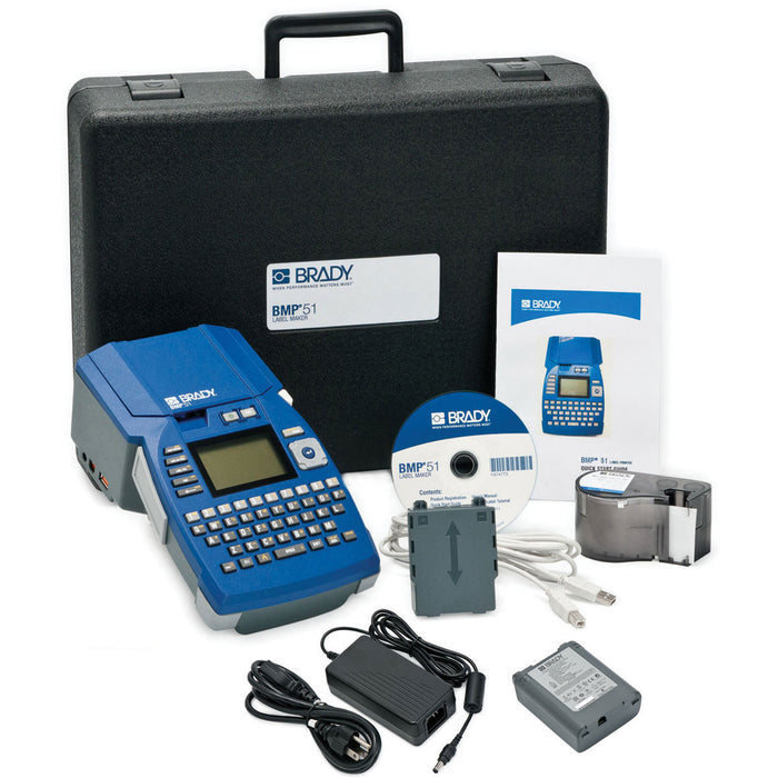 BMP51 Label Printer with Li-Ion Battery