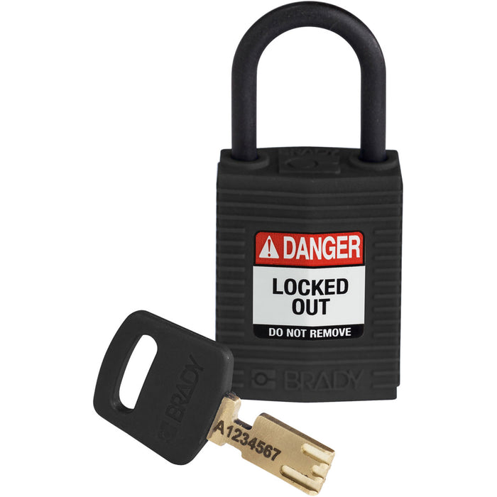 SafeKey Compact Nylon Lockout Padlocks