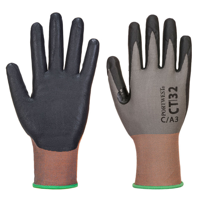 CT32 - CT MR18 Micro Foam Nitrile Glove Gray/Black
