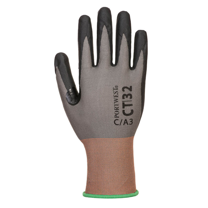 CT32 - CT Cut C18 Nitrile Glove Grey/Black - A3