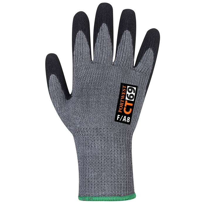 CT69 - CT AHR+ Nitrile Foam Glove Gray/Black