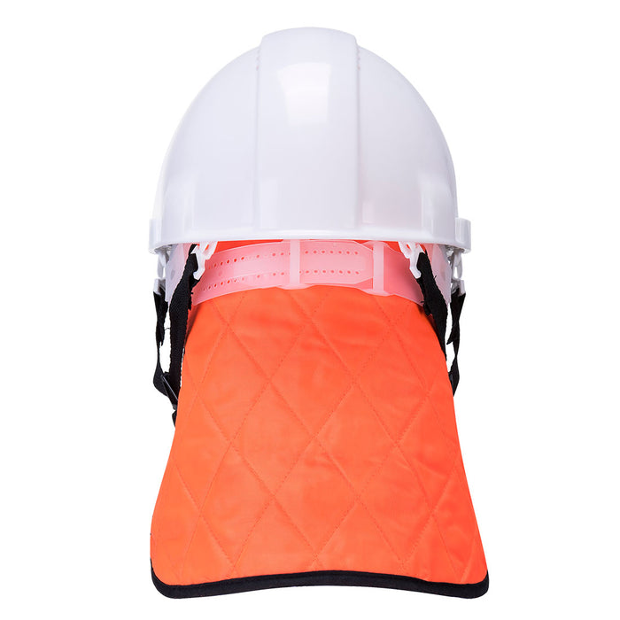 Construction Cooling Crown with Neck Shade- Orange/Blue