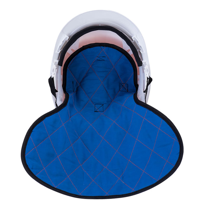 Construction Cooling Crown with Neck Shade- Orange/Blue