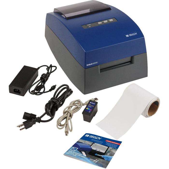 BradyJet J2000 Color Label Printer with Lab Software Suite