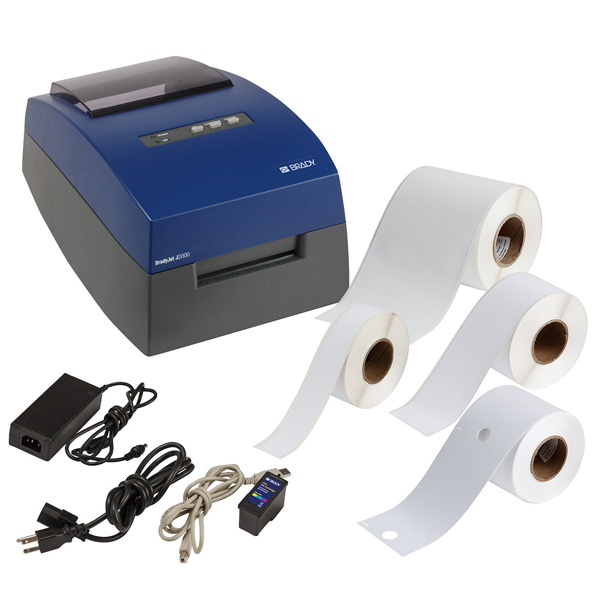 BradyJet J2000 Safety ID Label and Printer Kit - Up to 15% Savings Versus Purchased Separately
