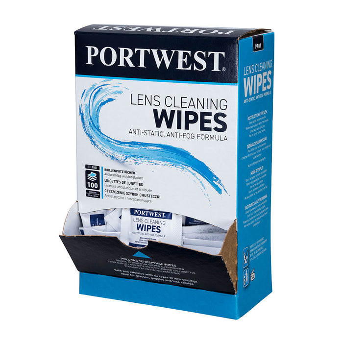PA01 - Lens Cleaning Wipes White