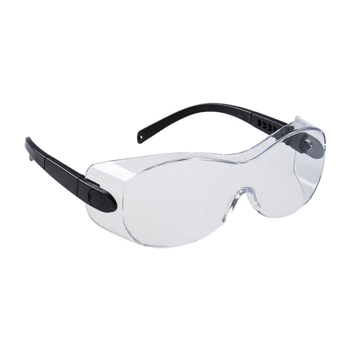 PS30 - Portwest Over-Spec Clear-Safety Glasses-Portwest-[Safety Supply]-Mann Supply