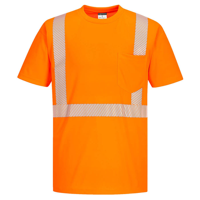 S194 - Segmented Tape Short Sleeve T-Shirt