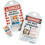 Safety Tags Catalog eg. Do not operate