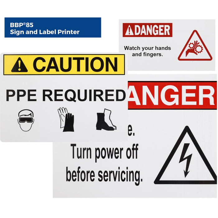 Safety and Facility ID Desktop Printers - Mann Supply BradyBBP85