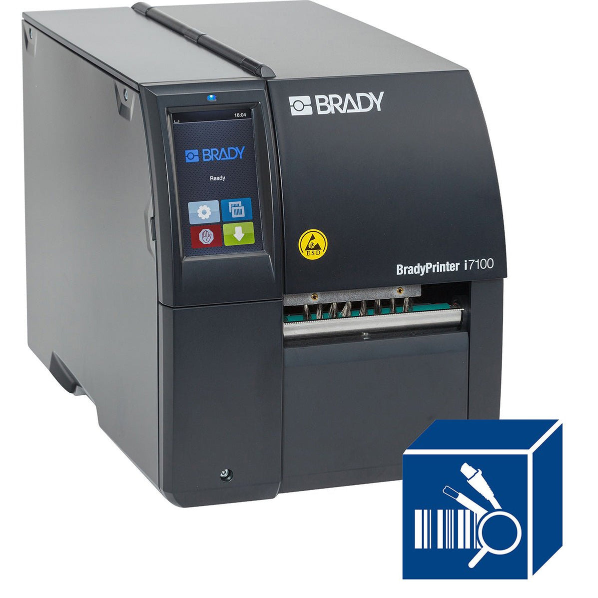 BradyPrinter i7100 ESD-Protected Label Printer - 300 dpi, ID Software ...