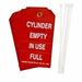 Cylinder Status Tags - Mann Supply BradyCylinder Status Tags