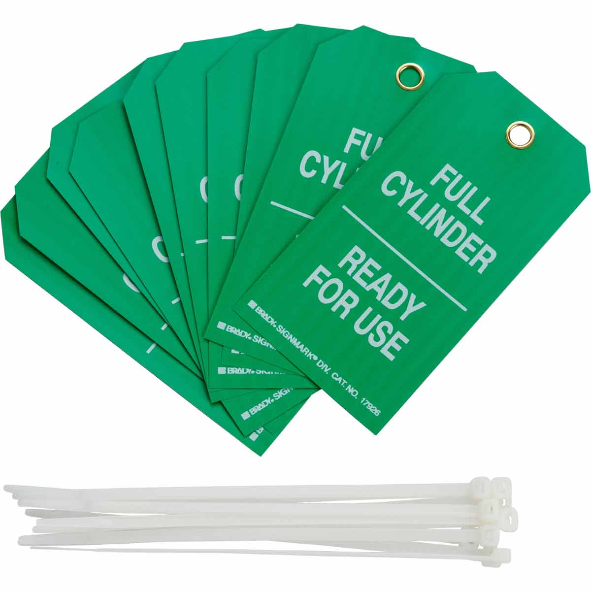 Cylinder Rack Labels Buy Cylinder Status Tags - Pack of 10 | Safety Store Online — Mann Supply