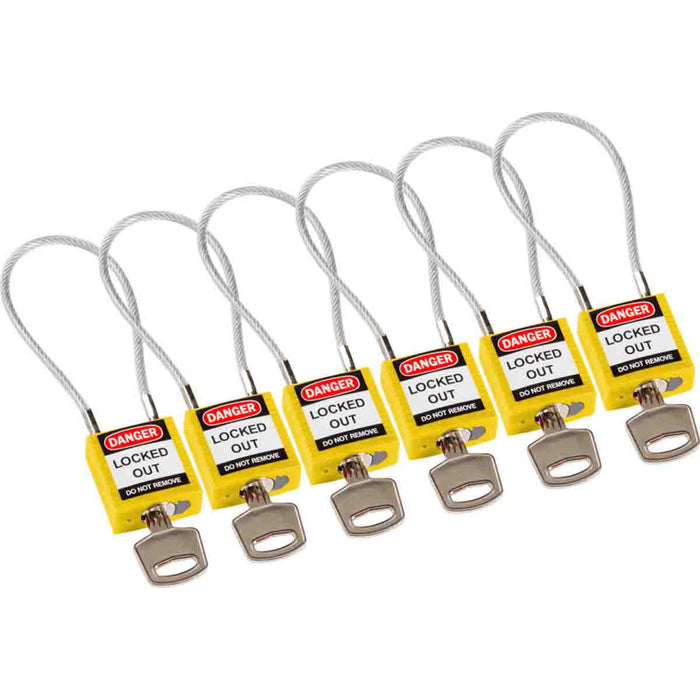 Nylon Padlocks - Mann Supply BradyIndustrial Products