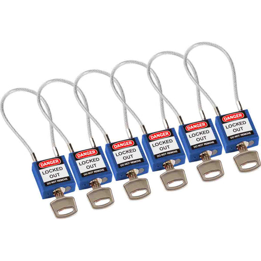 Nylon Padlocks - Mann Supply BradyIndustrial Products