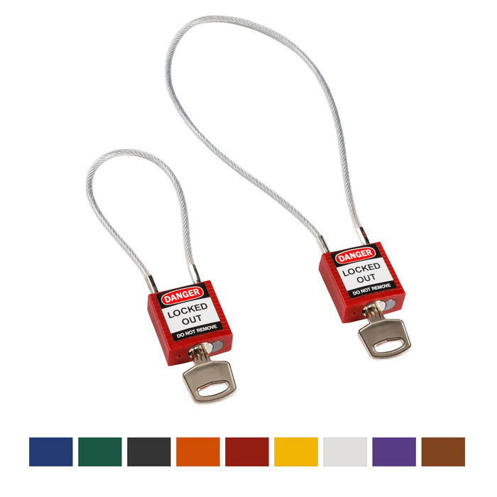 Nylon Padlocks - Mann Supply BradyIndustrial Products