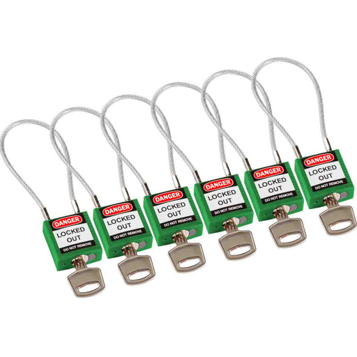 Nylon Padlocks - Mann Supply BradyIndustrial Products