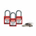 Nylon Padlocks - Mann Supply BradyIndustrial Products