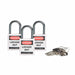 Nylon Padlocks - Mann Supply BradyIndustrial Products