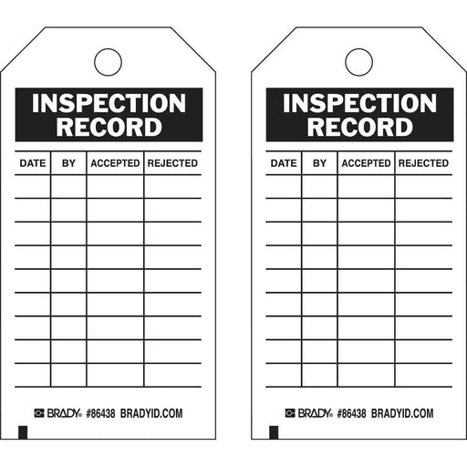 Containers Inspection Tag Inspection Tags — Mann Supply