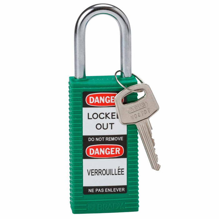 Nylon Padlocks - Mann Supply BradyIndustrial Products