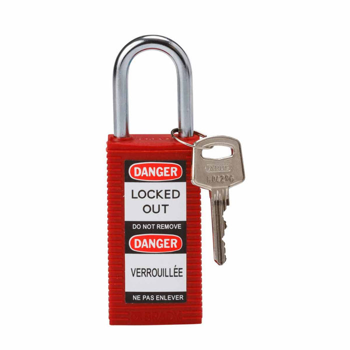 Nylon Padlocks - Mann Supply BradyIndustrial Products