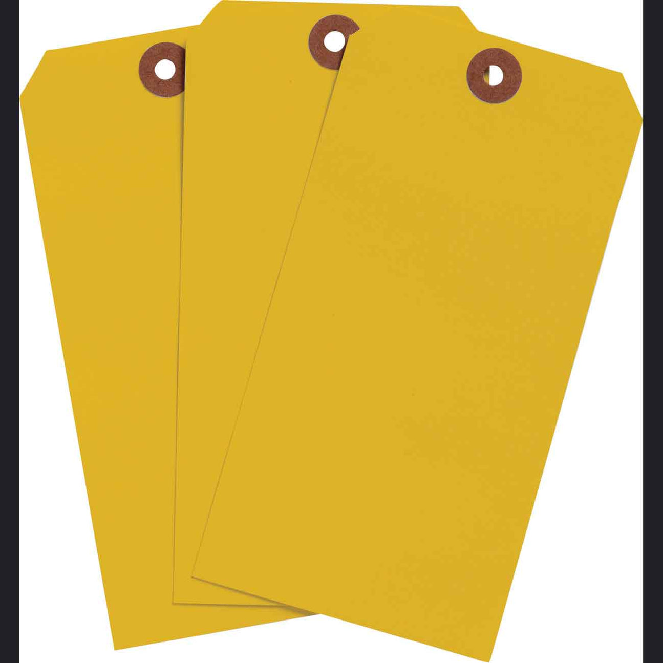 Bulk Heavy Duty Fluorescent Orange Tags - 1000 Pack for Safety Use ...