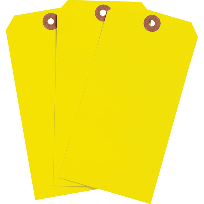 Yellow Thread Tags Blank Heavy Duty Yellow Tags - 1000-Pack | Online Safety Store — Mann ...