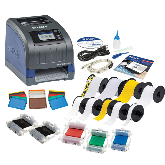 BradyPrinter i3300 Lean 5S Kit with Software - Bundle and Save