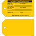 Production Status Tags - Mann Supply BradyIndustrial Products