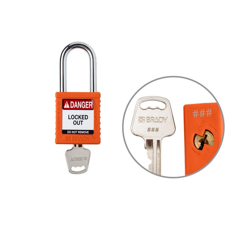 Nylon Padlocks - Mann Supply BradyIndustrial Products