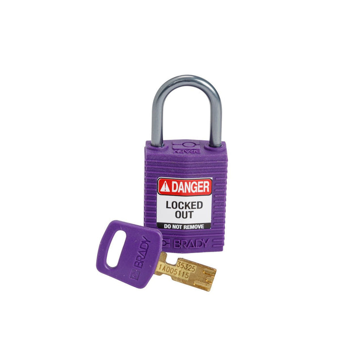 Nylon Padlocks - Mann Supply BradyIndustrial Products