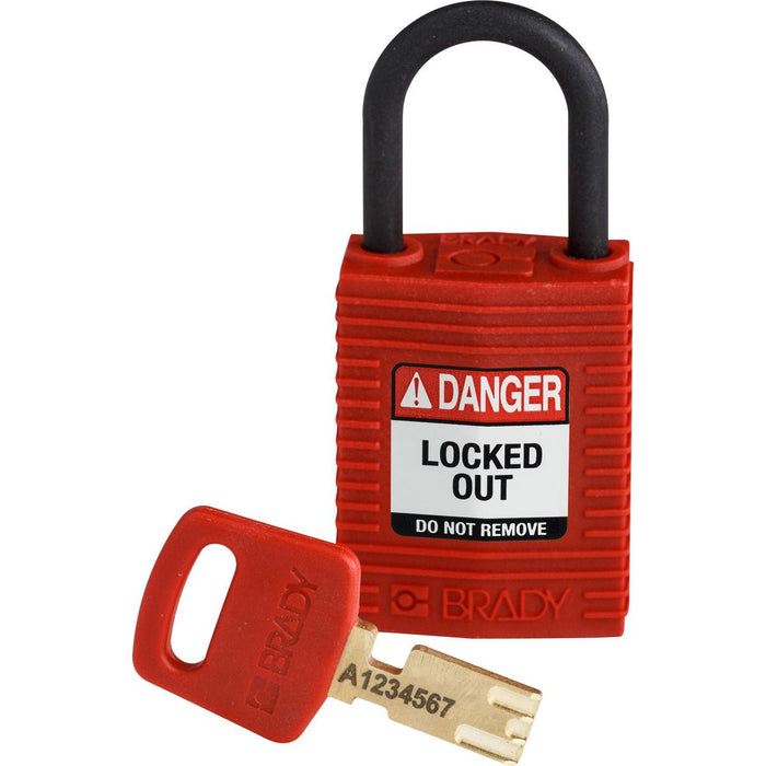 Nylon Padlocks - Mann Supply BradyIndustrial Products