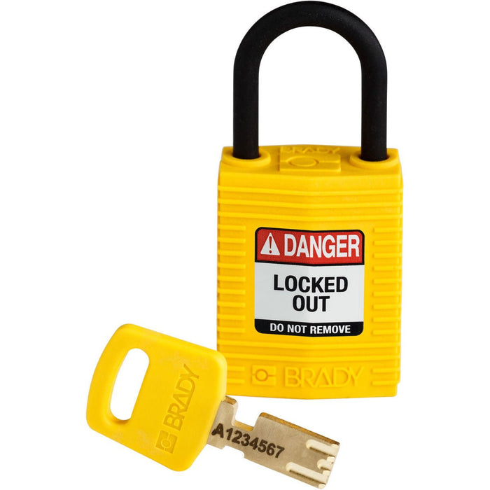 Nylon Padlocks - Mann Supply BradyIndustrial Products