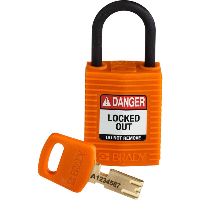Nylon Padlocks - Mann Supply BradyIndustrial Products