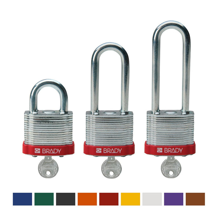 Steel Padlocks - Mann Supply BradyIndustrial Products