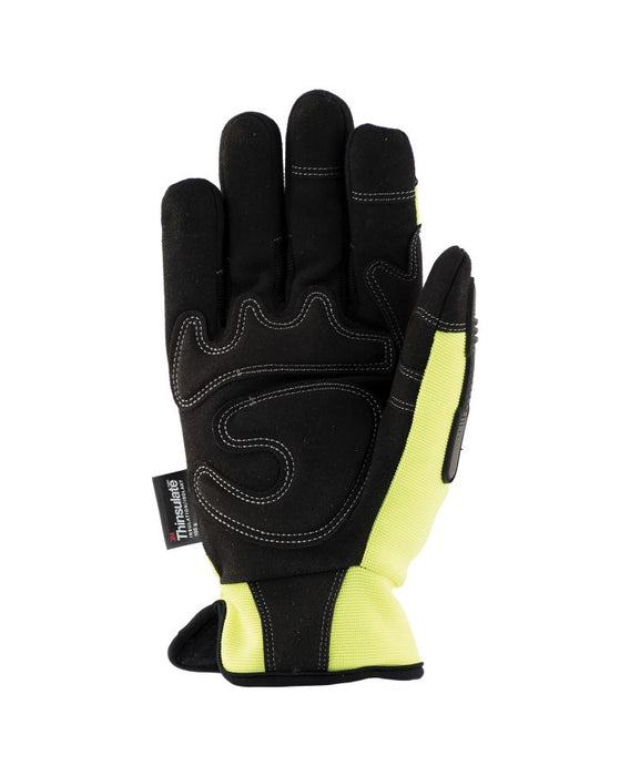 HI-VIS LINED PERFORMANCE GLOVES (This product is sold in multiples of 6)
