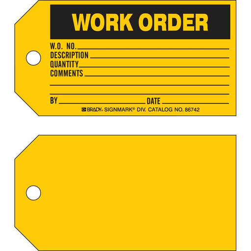 Manufacturing Routing Tag Production Status Tags — Mann Supply