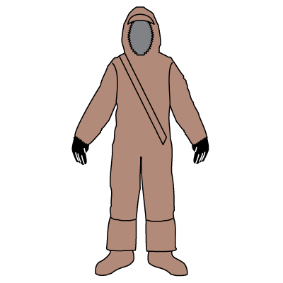 Hazmat Protective Clothing - Mann Supply KapplerChemical Protection Coveralls